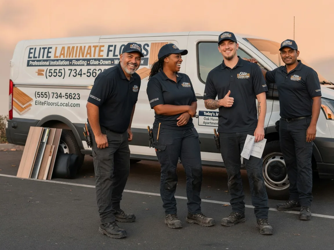 Laminate flooring installation company in Banquete, TX